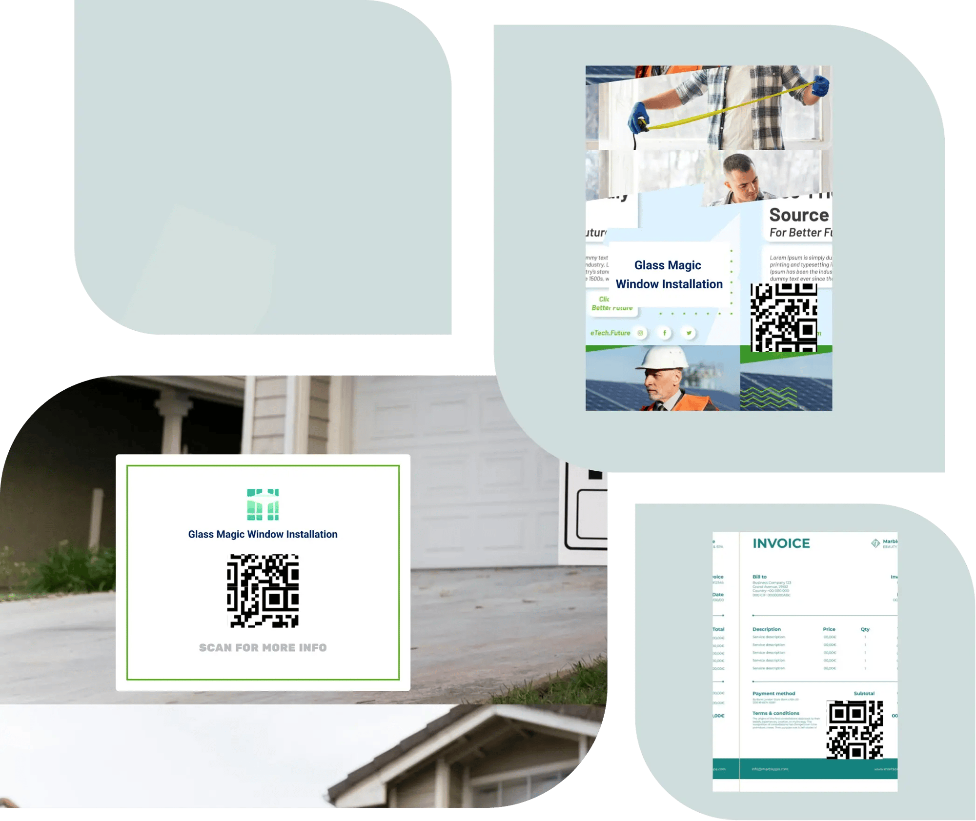 Customizable QR Codes-Residential