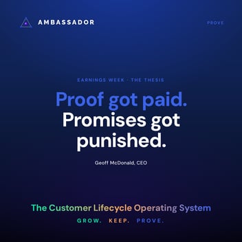 Proof Got Paid. Promises Got Punished.