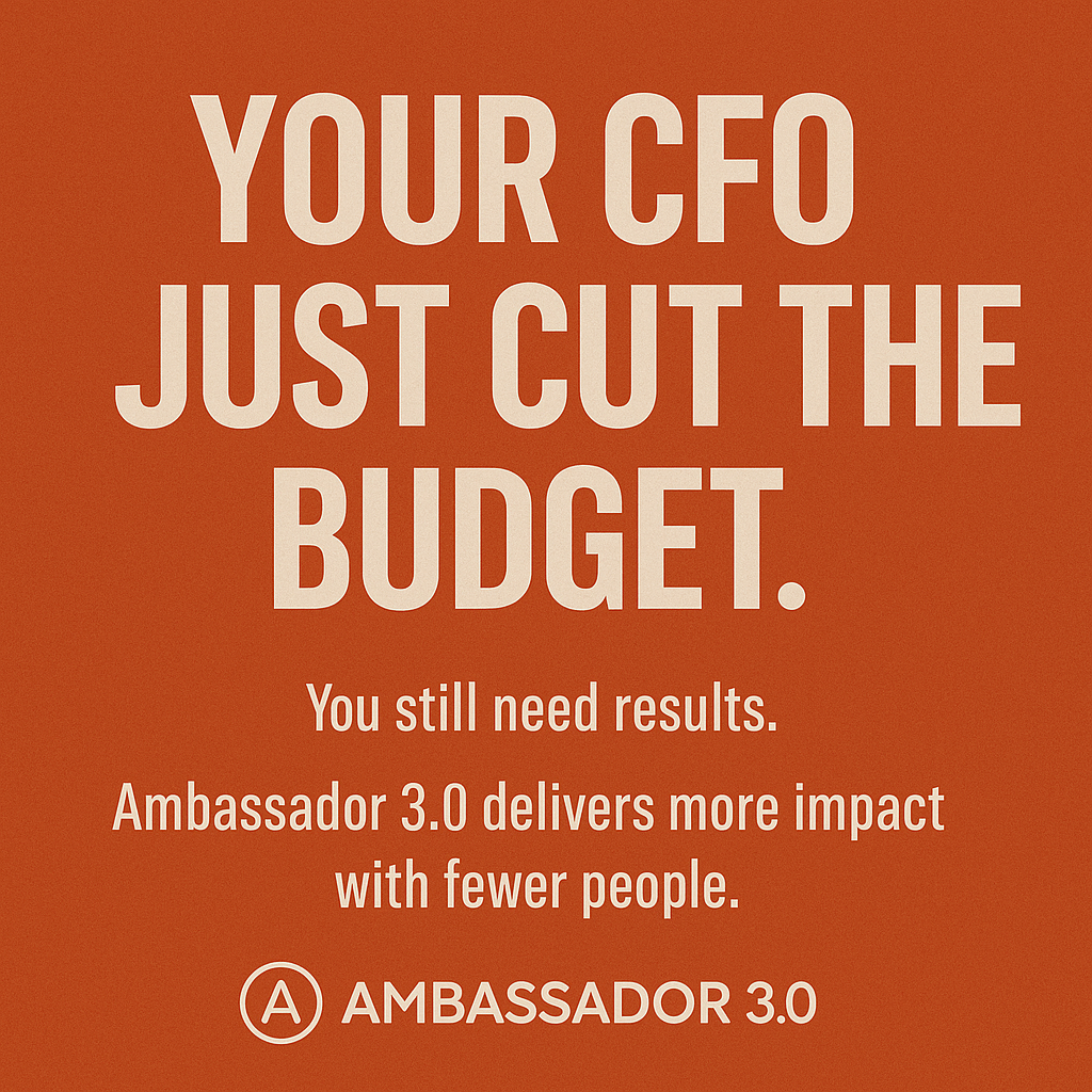 Your Executive Team Just Cut the Budget. Now What?